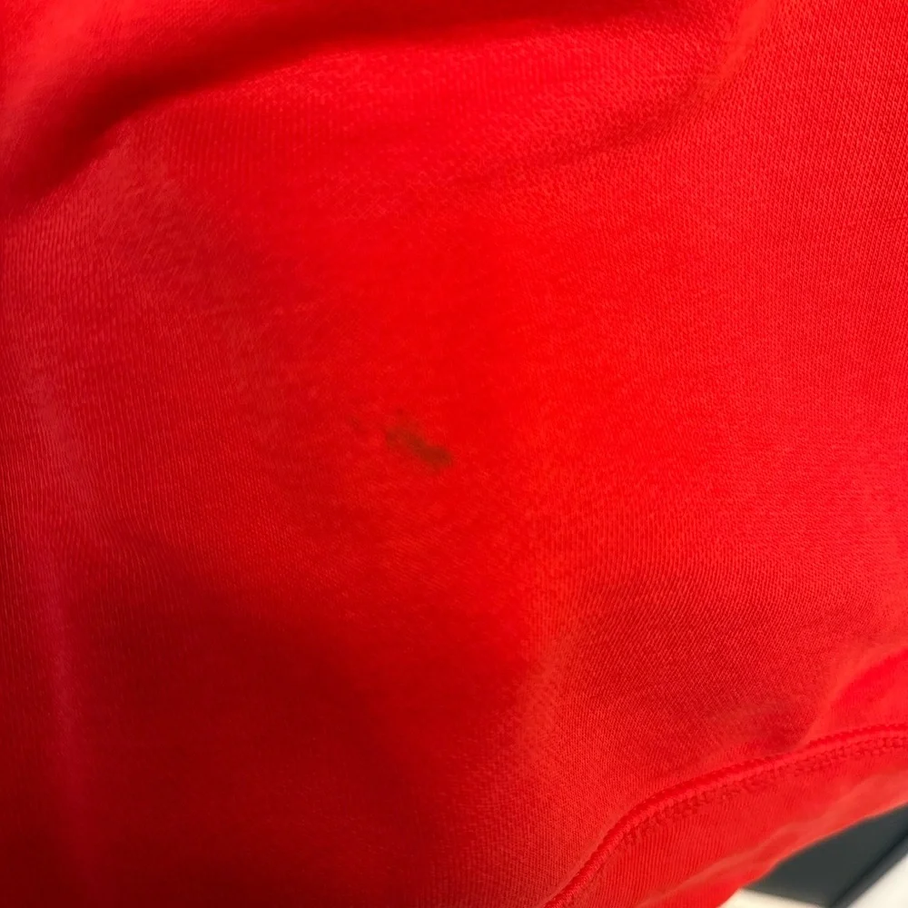 Nike Men's Bold Red Pullover Hoodie - Picture 5 of 5